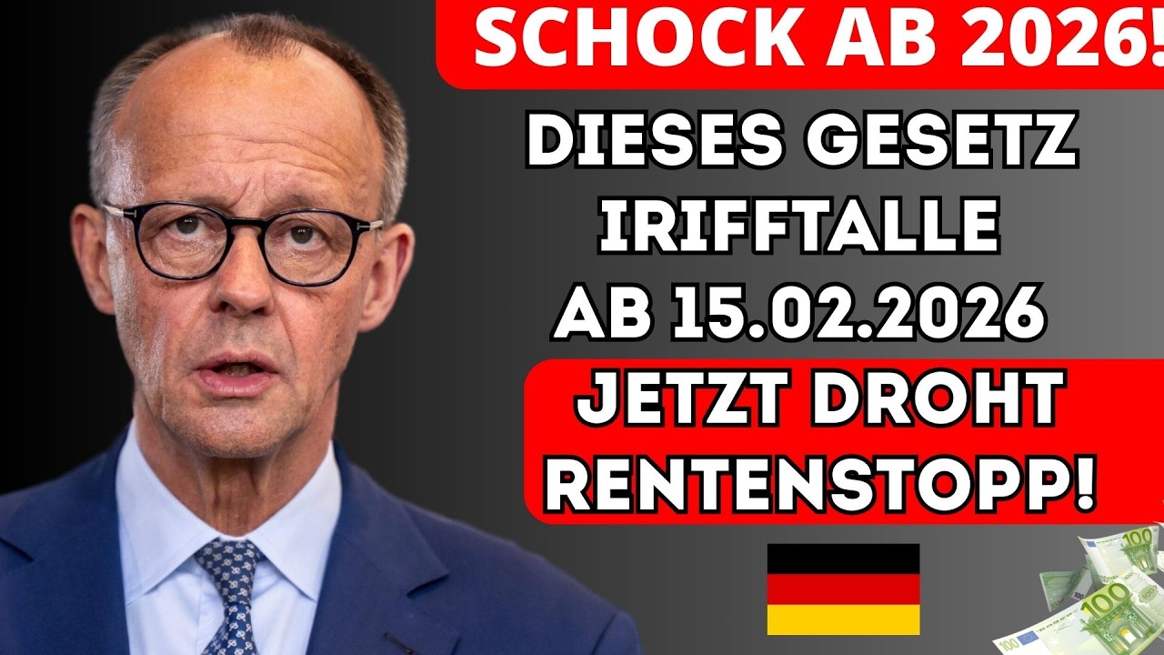 💥 Gesetzliche Rente ab 15. Februar 2026 – Aktueller Stand der Gesetzeslage