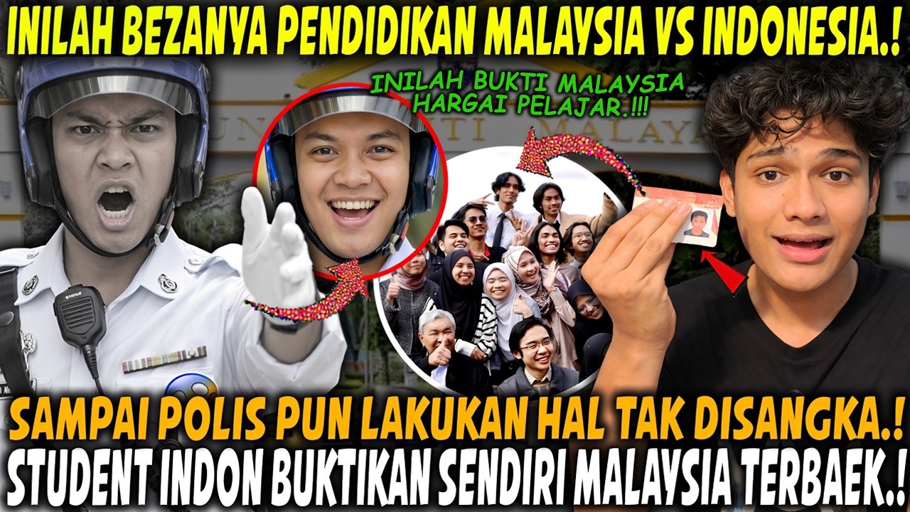 TERBONGKAR❗ Ini Beza Universiti Malaysia vs Indonesia! Student Sendiri Akui Malaysia Jauh Lebih Maju
