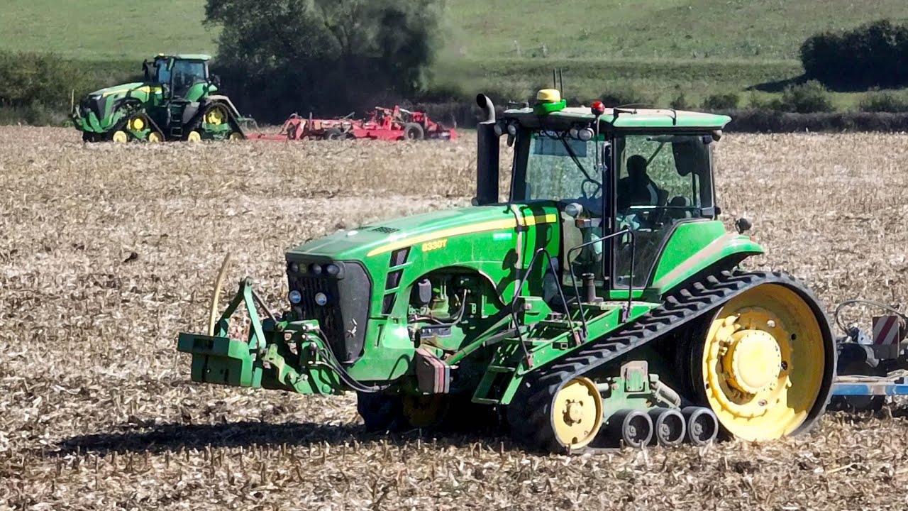 SOUND 🔊 JD 8330T & 8RX at work ! XXL MACHINERY