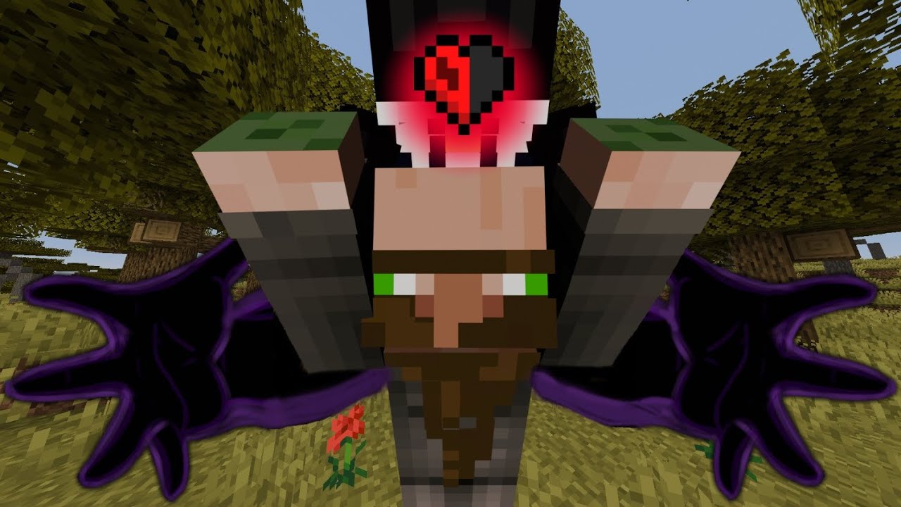 Beating Minecraft with half a heart and return by death