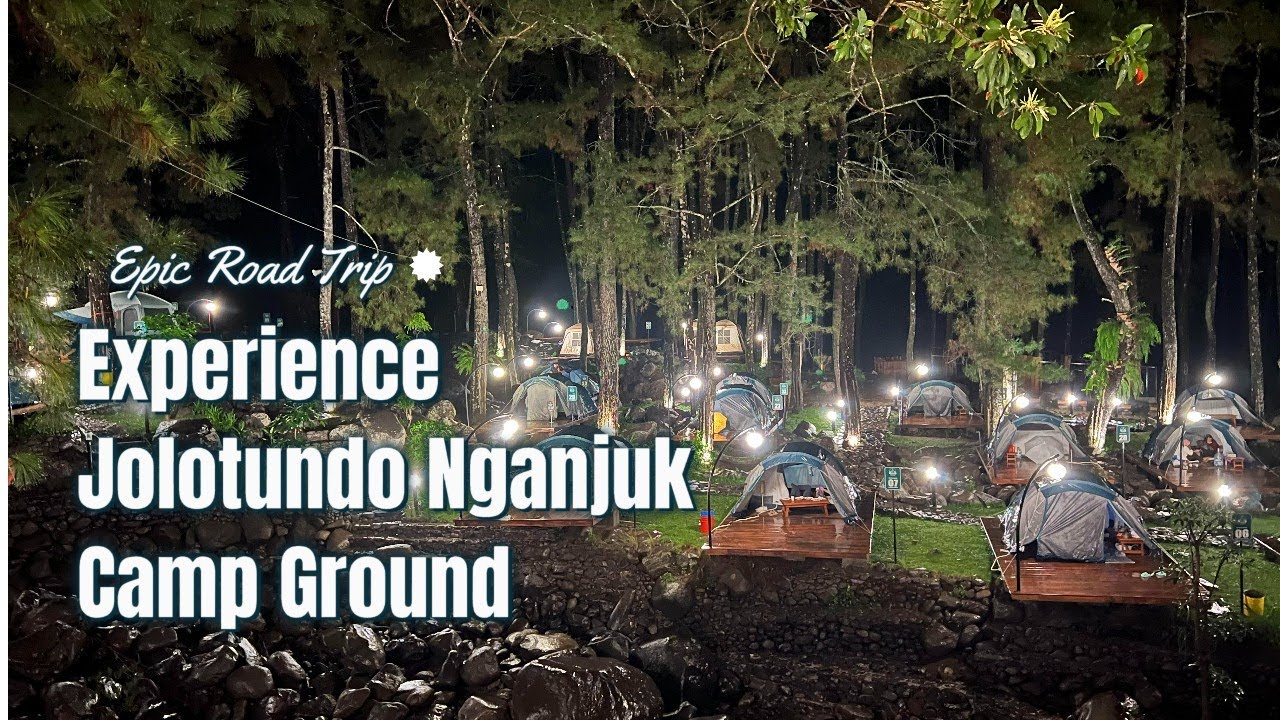 Camping Seru Bareng Apatosaurus Family: Experience Jolotundo Camp Ground