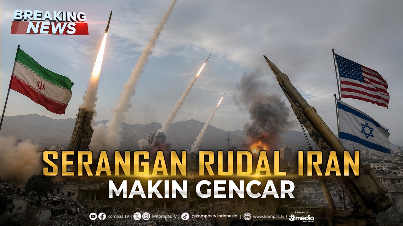 🔴LIVE - Perang Iran VS AS-Israel, Serangan Rudal Makin Gencar