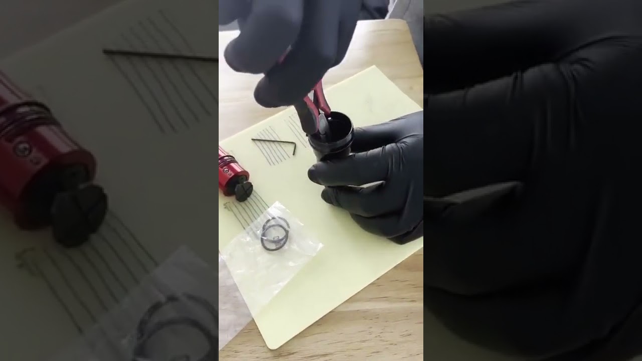 disassemble Mast Flip tatto machine