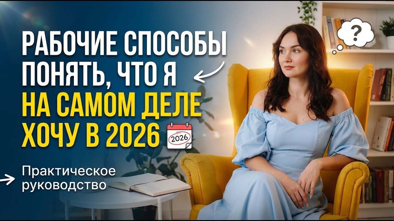 Рабочие способы понять, что ты хочешь в 2026 году #цели #постановкацелей #планирование #цель2026