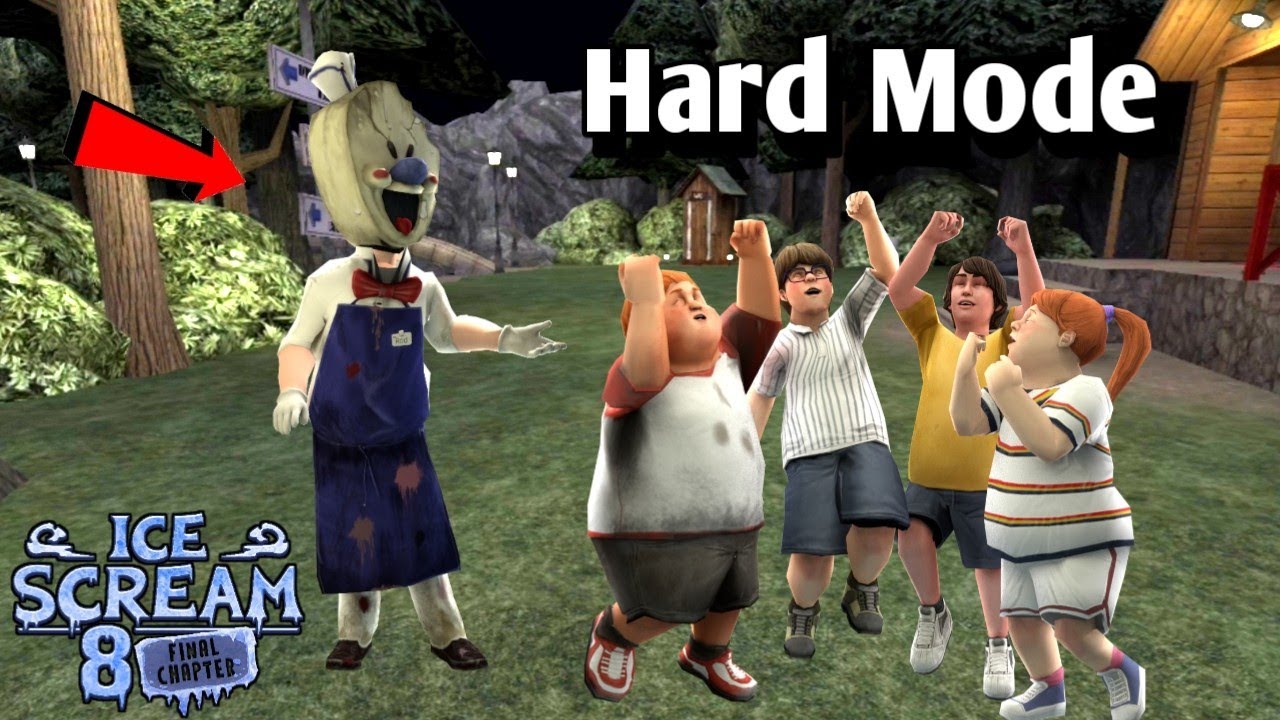 Ice Scream 8 In Hard Mode