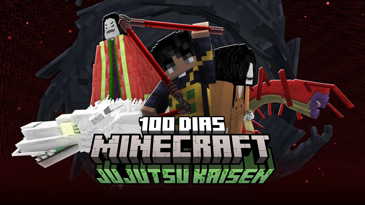 Есть 100 ДНЕЙ в MINECRAFT JUJUTSU KAISEN HARDCORE, КАК GETO, ПОЕДАЯ ПРОКЛЯТИЯ, НЕ ВКУСНО