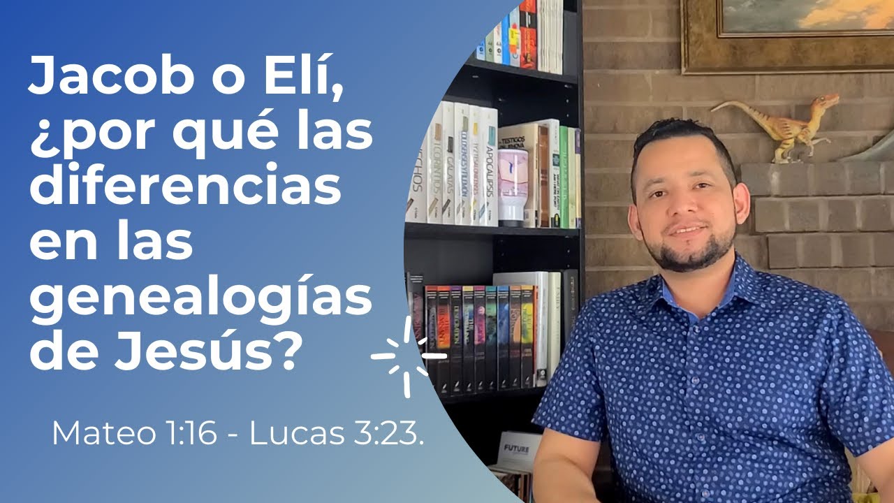 Mateo afirma que Jacob fue el abuelo de Jesús, mientras que Lucas afirma que fue Elí.