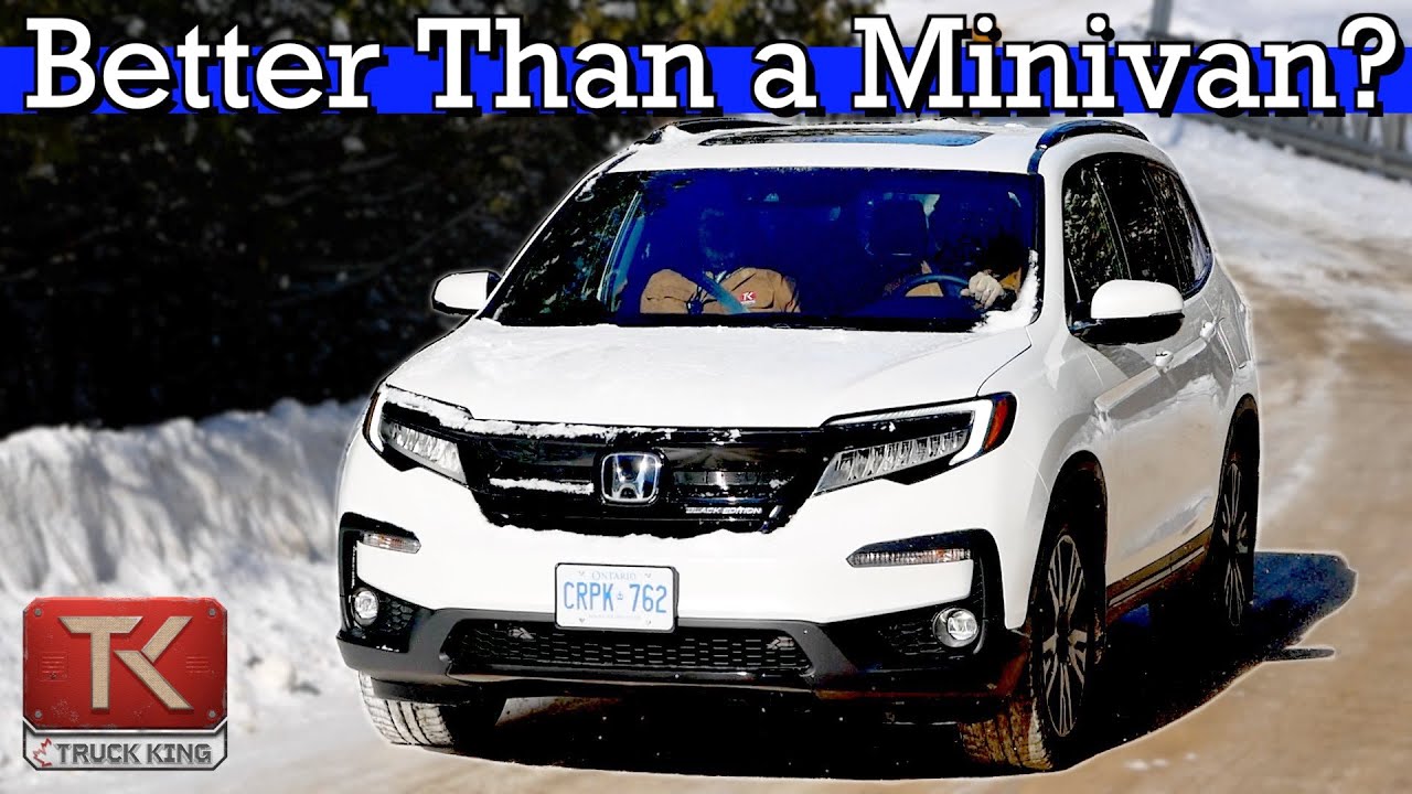 Winter Tested! 2021 Honda Pilot Review - Testing the AWD on Snowy Roads