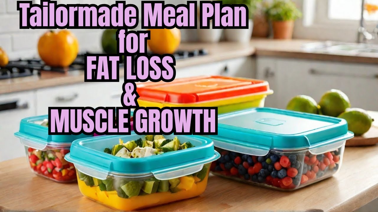 Creating A Customized Meal Plan For Fat Loss And Muscle Growth