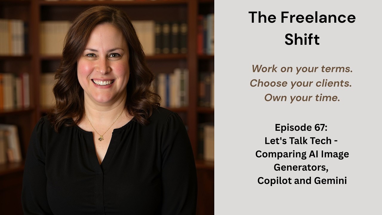 Ep 67:  Let's Talk Tech - Comparing AI Image Generators, Copilot and Gemini