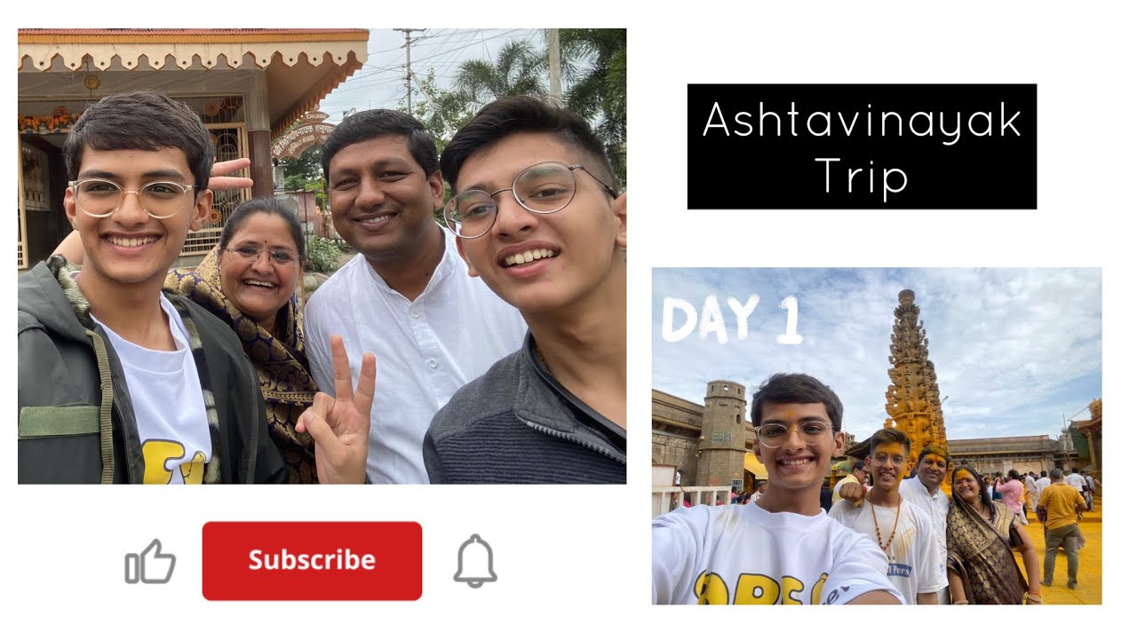 Happy Ganesh Chaturthi | Ashtavinayak Trip | Family Travel Vlog