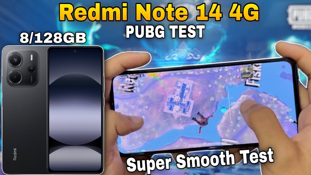 Redmi Note 14 4G Pubg Test !!😰🤯 | Redmi Note 14 Pubg Graphics Test | Fps Test | Battery & Gyro Test