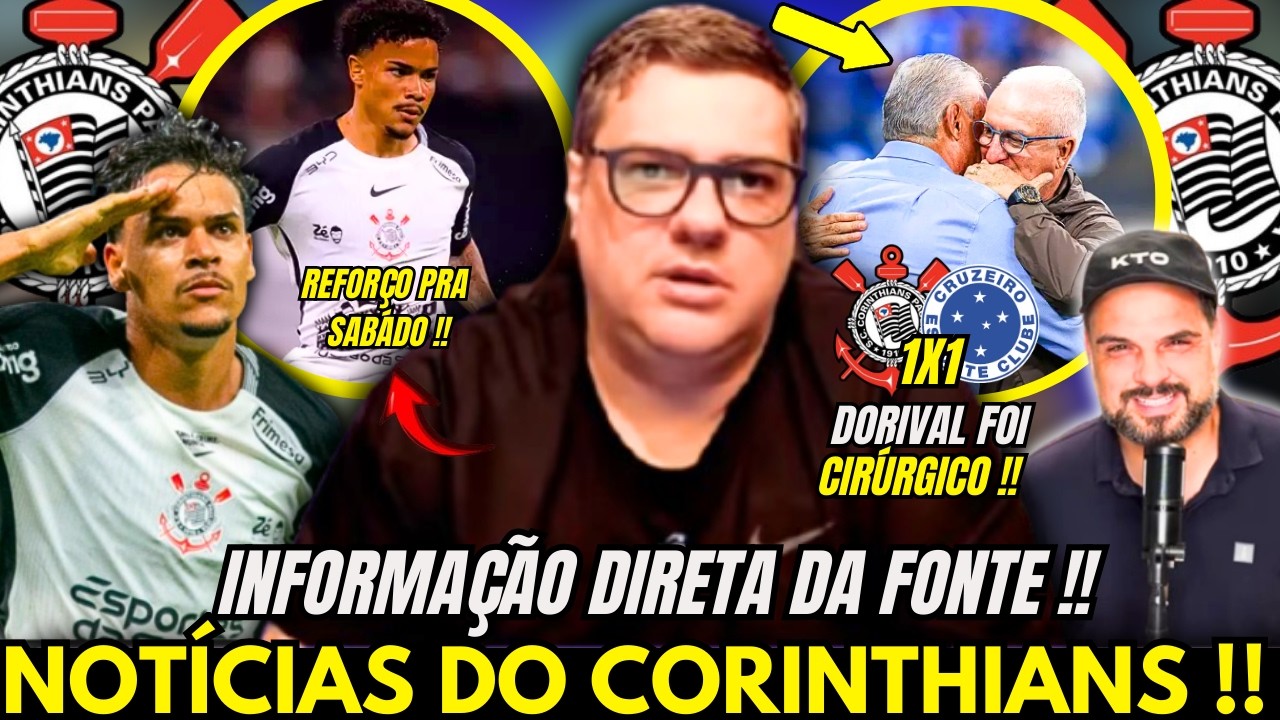 🚨SAMIR CARVALHO TRAZ AS ATUALIZAÇÕES DO CORINTHIANS !! NOTÍCIA DIRETO DO VESTIÁRIO DO CORINTHIANS