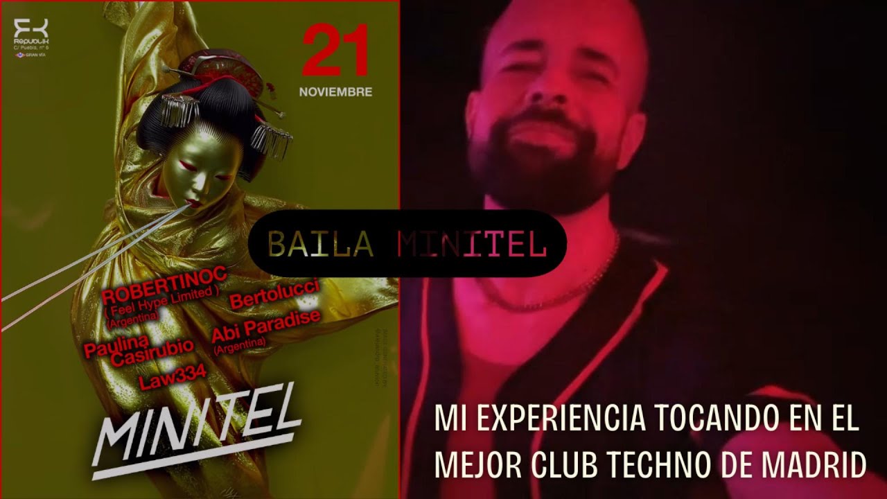 Mi experiencia tocando en MINITEL Madrid: es la mejor fiesta de Madrid?