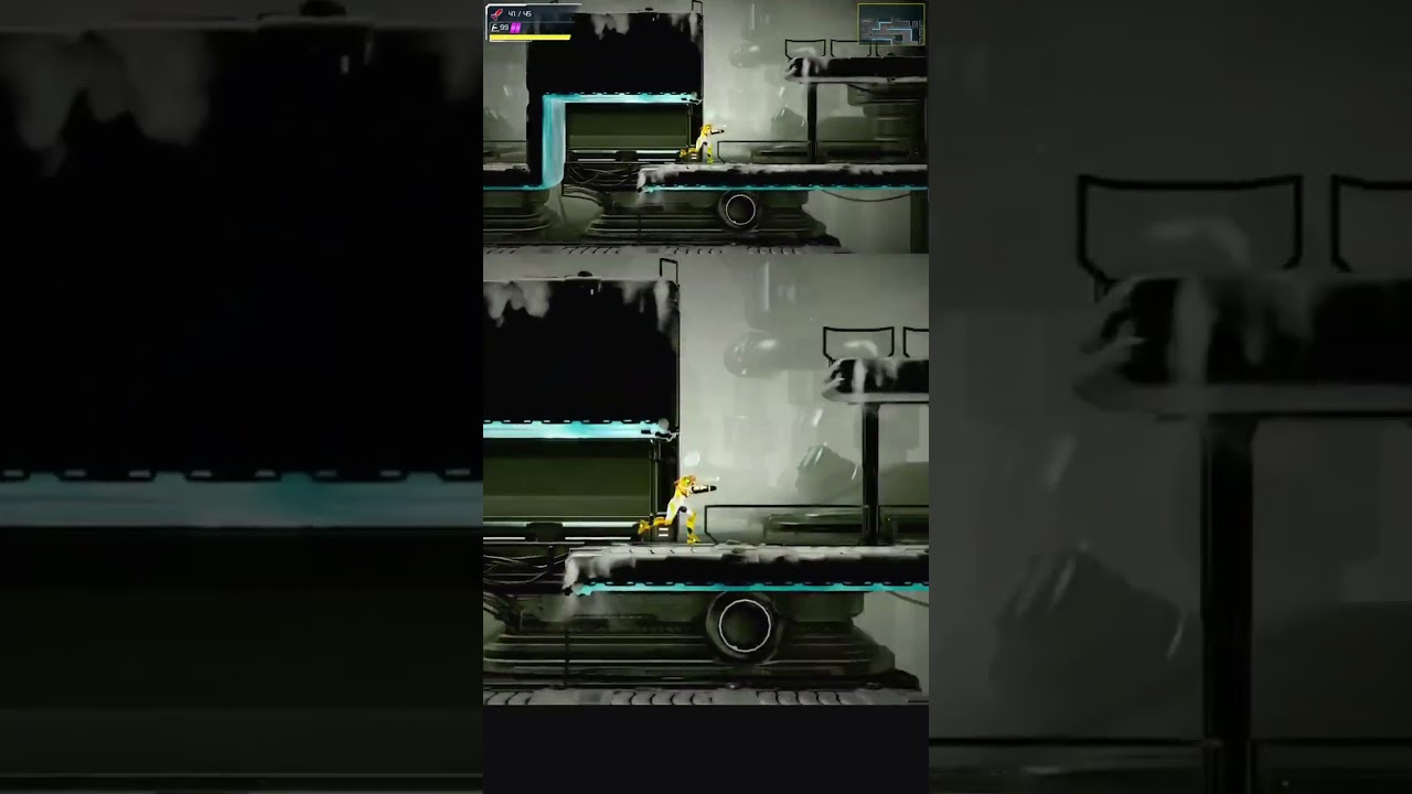 Metroid Dread | Early Bombs wall jump sequence break | Hard Mode