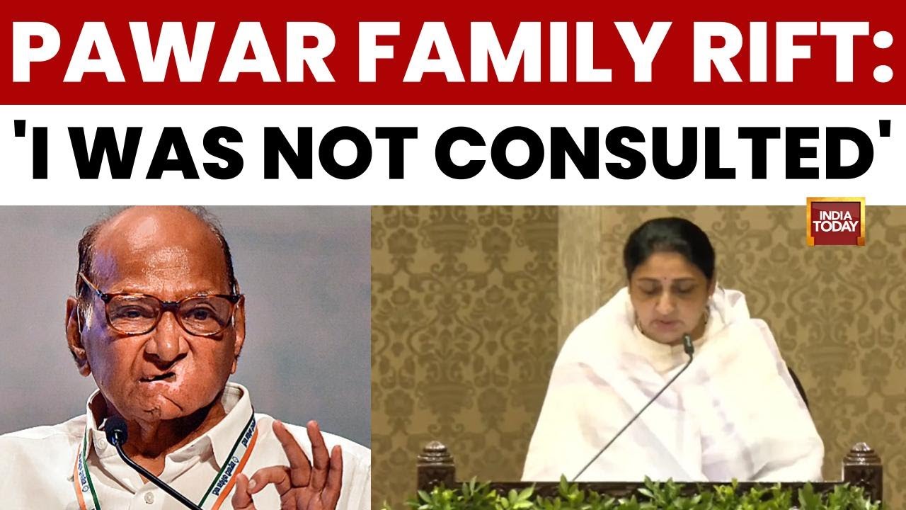 Pawar Family Rift: Sharad Pawar Claims No Consultation Over Sunetra Pawar's Elevation | India Today