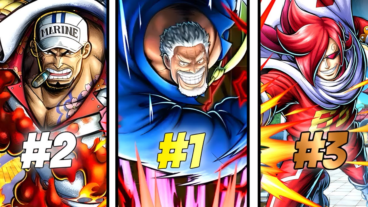 Я использовал 3 лучших атакующих в One Piece Bounty Rush