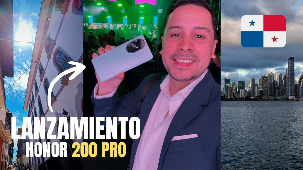 Fui al lanzamiento oficial del HONOR 200 Series en Panamá 📱✨