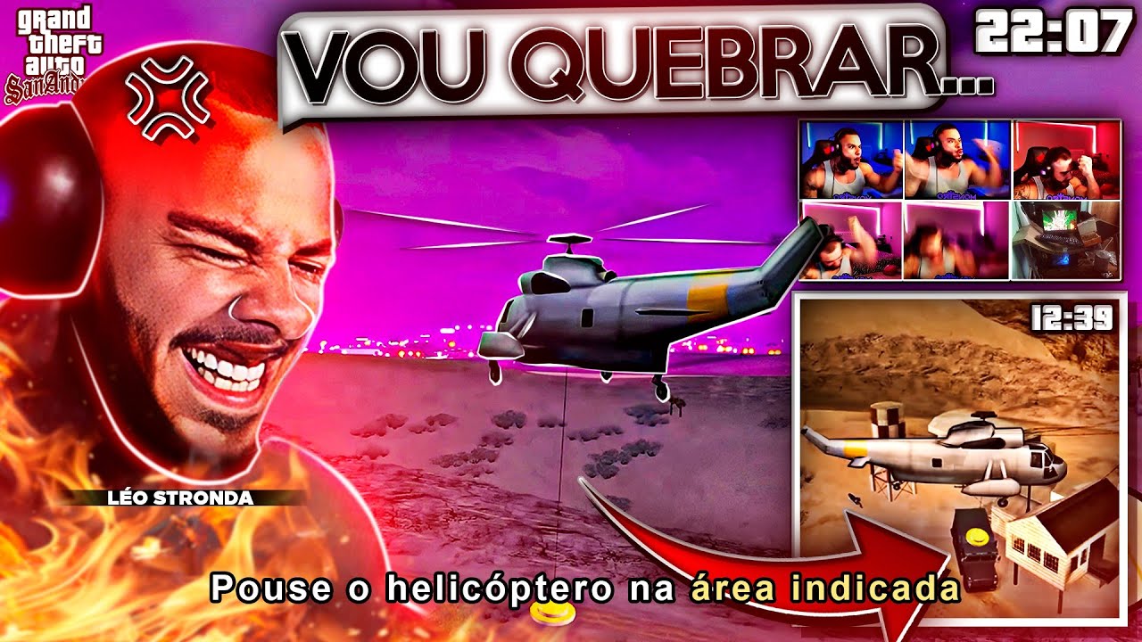 NEM PRECISA DE EDIÇÃO DE TÃO BOM KJKKKKJKKJ (Leo Stronda | Monstro Joga)