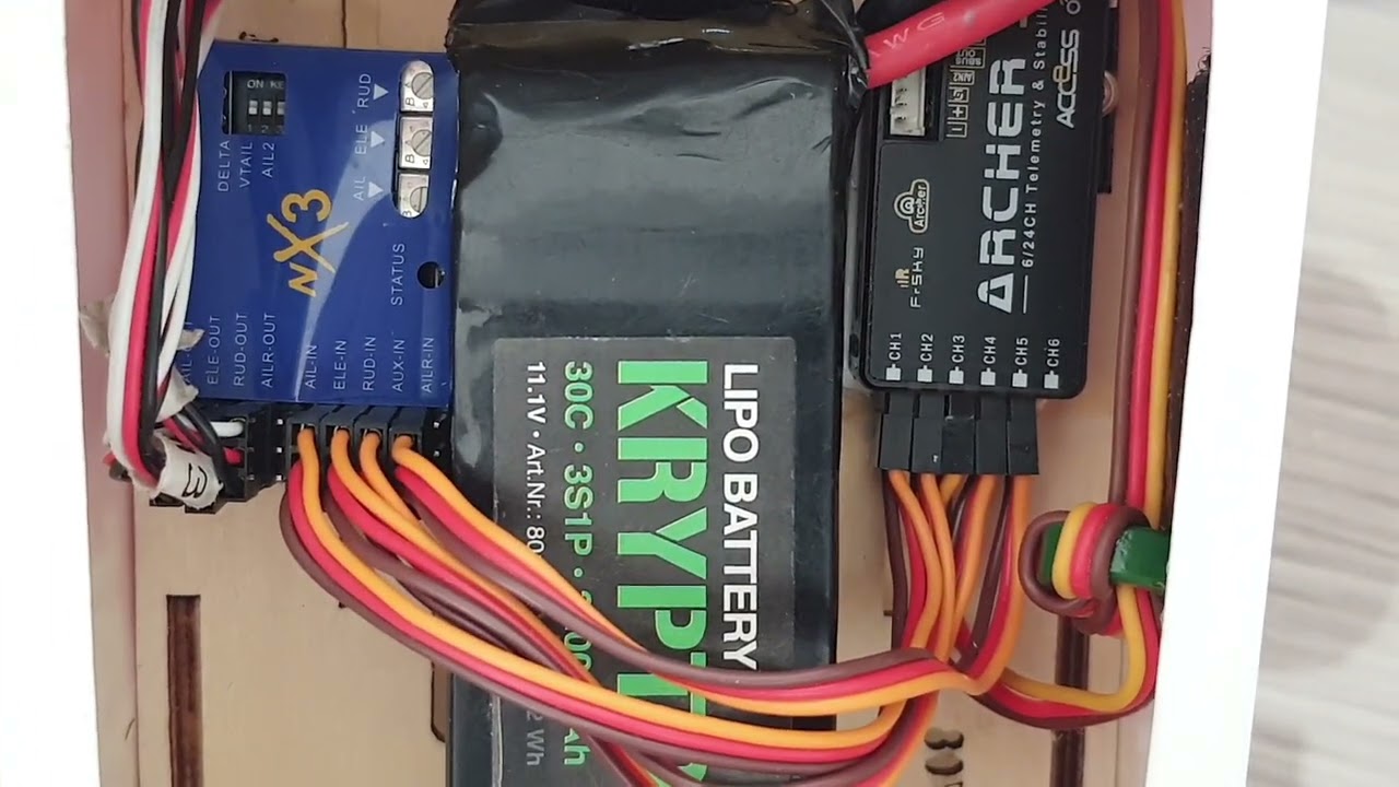 Réglage Gyro Nx3 sur un trainstar.