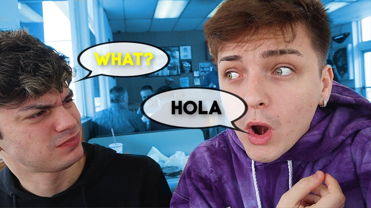 I Tried Speaking SPANISH For 24 Hours (They Didn't Understand)