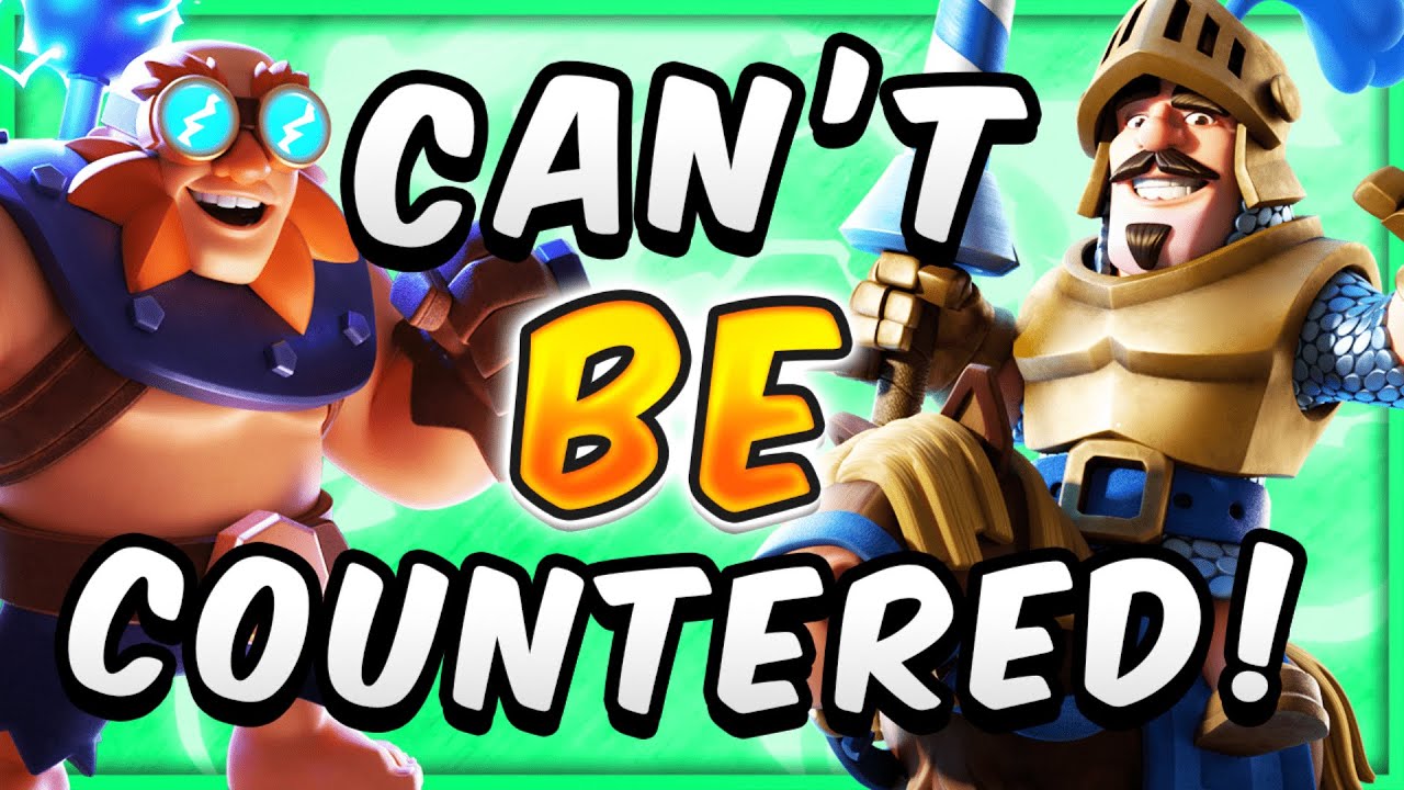 NEW ELECTRO GIANT DECK SO EASY YOUR GRANDMA WINS WITH IT! — Clash Royale