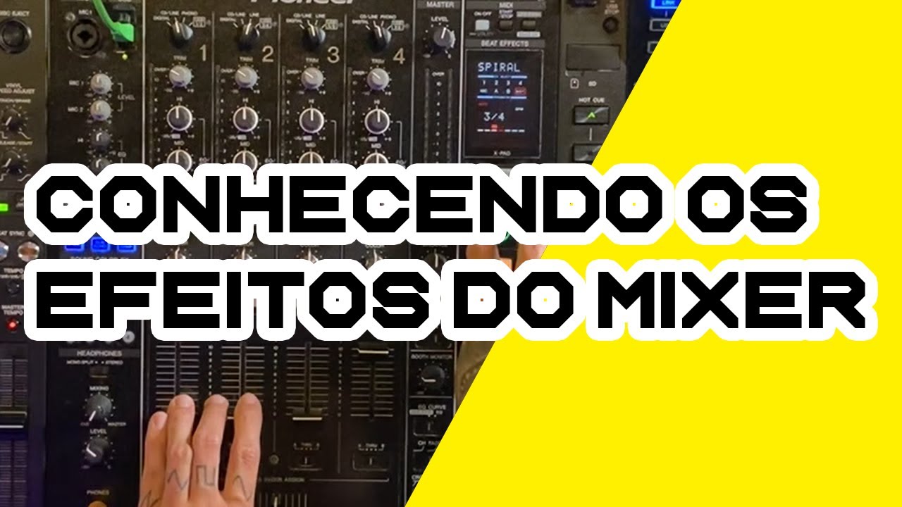 Explicando TODOS os rack effects (efeitos de rack) dos mixers Pioneer para DJs