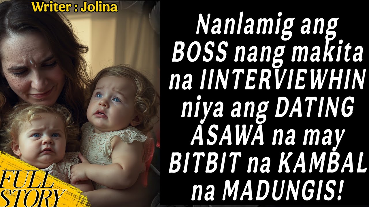 Nanlamig ang BOSS ng makita IINTERVIEWHIN niya ang DATING ASAWA na may BITBIT na KAMBAL na MADUNGIS 