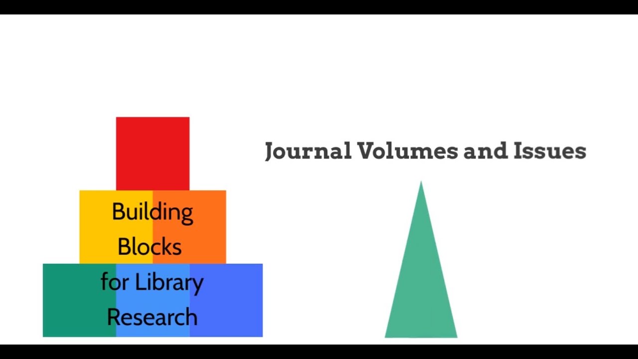 Journal Volumes and Issues