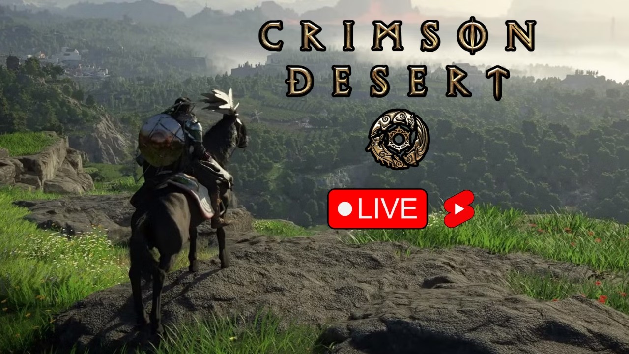 🔴【Crimson Desert】THE WAIT IS OVER!! Crimson Desert Day 1 — Blind Playthrough!!