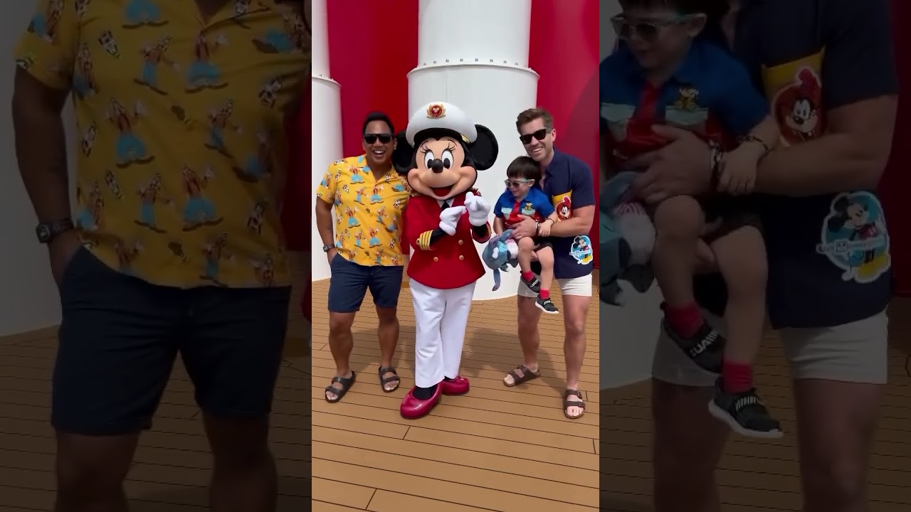 Disney magic: gay dad family on a cruise of a lifetime! #disneycruiseline #cruise #cruising #hosted