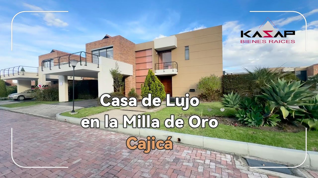 🏡 Casa de Lujo en la Milla de Oro de Cajicá | Exclusividad, Espacio y Naturaleza
