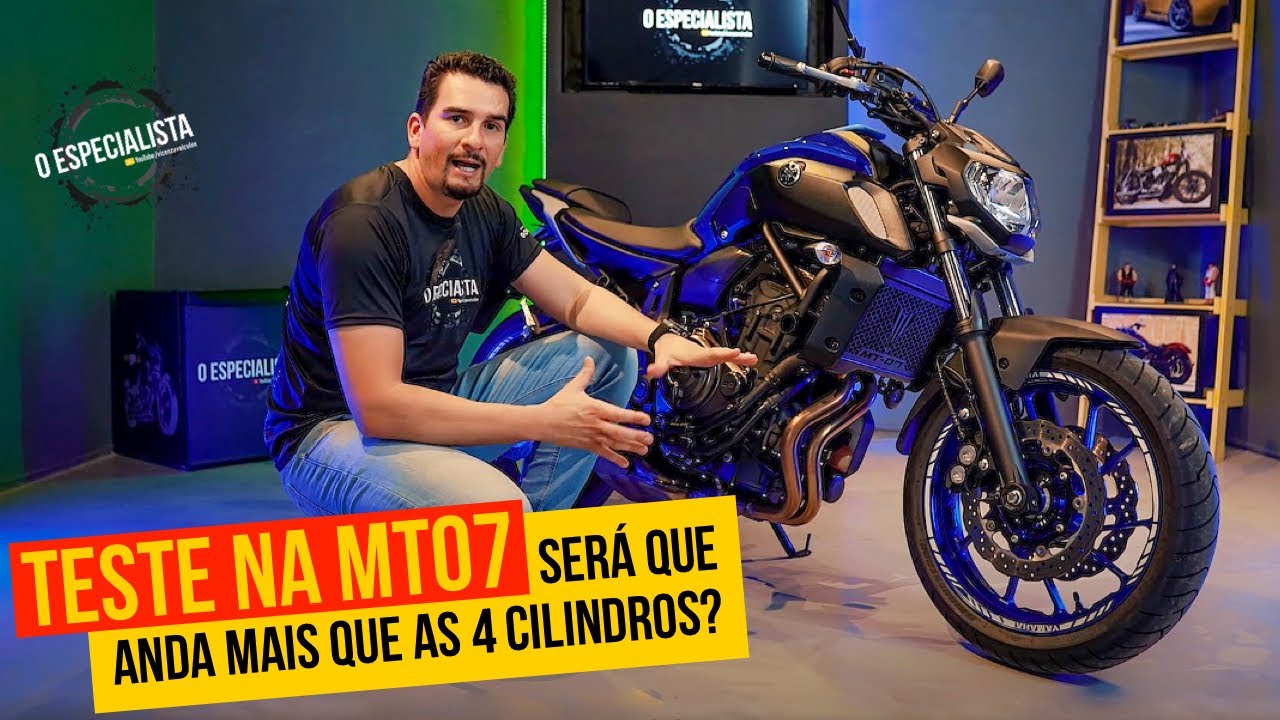 TESTEI! SERÁ QUE A MT07 2022 VALE A PENA? SERÁ QUE ANDA MAIS QUE AS 4 CILINDROS?