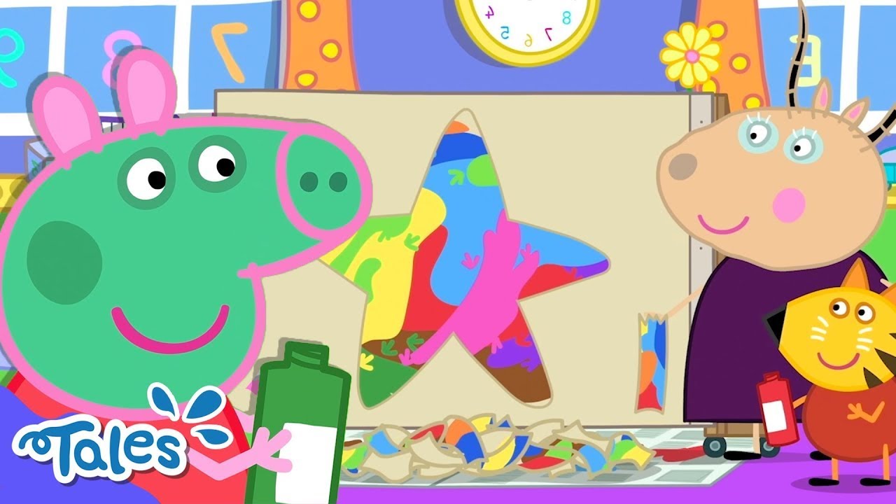 Peppa's Problematic Painting 🎨 | Peppa Pig Tales