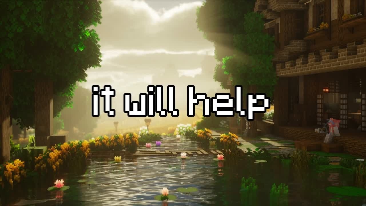 don't forget to sleep tonight... (minecraft music w/ soft rain)