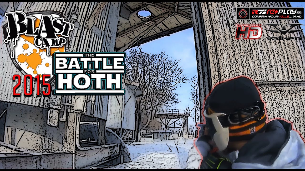 Paintball Epic Battle for Hoth Blast Camp 2015