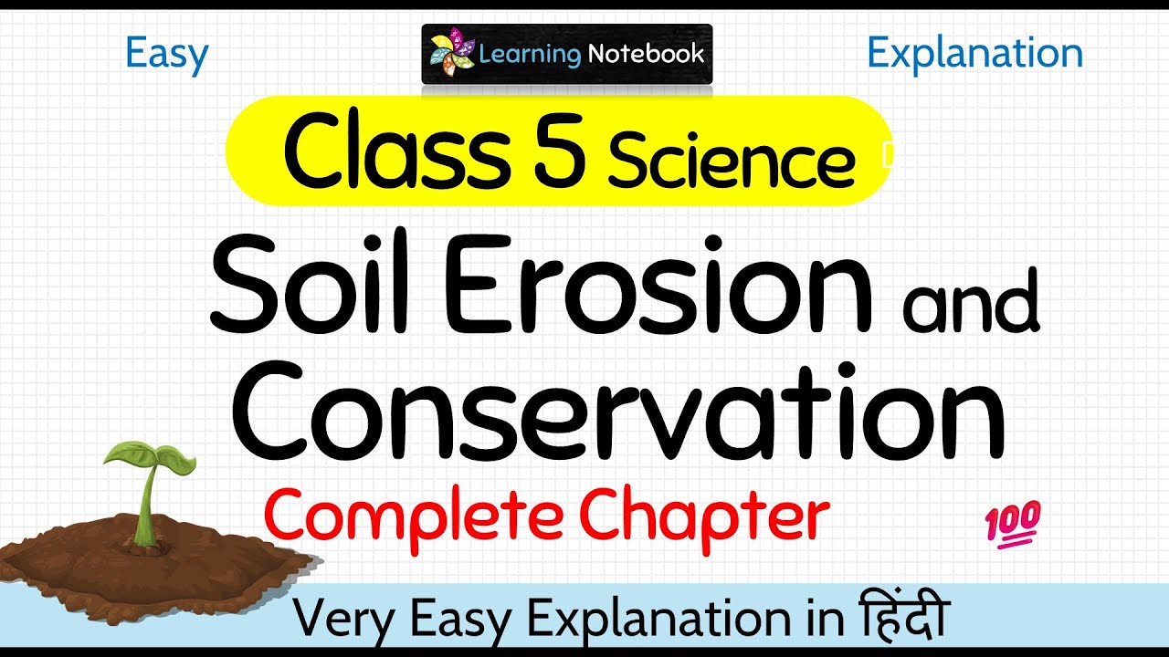 Class 5 Soil Erosion and Conservation