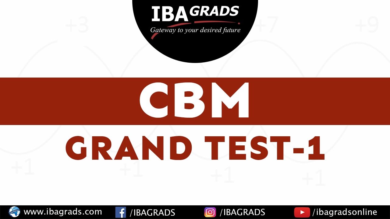 CBM Grand Tests-1