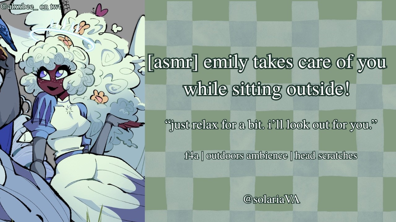 [ASMR] Emily Takes Care of You [Hazbin Hotel] [Emily x Listener] [F4A]