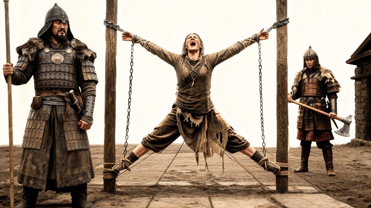 Ужасающие акты, совершенные монголами против пленных женщин