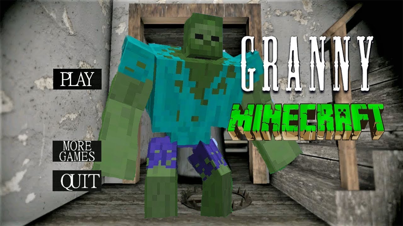 Granny Is Minecraft Zombie!!!
