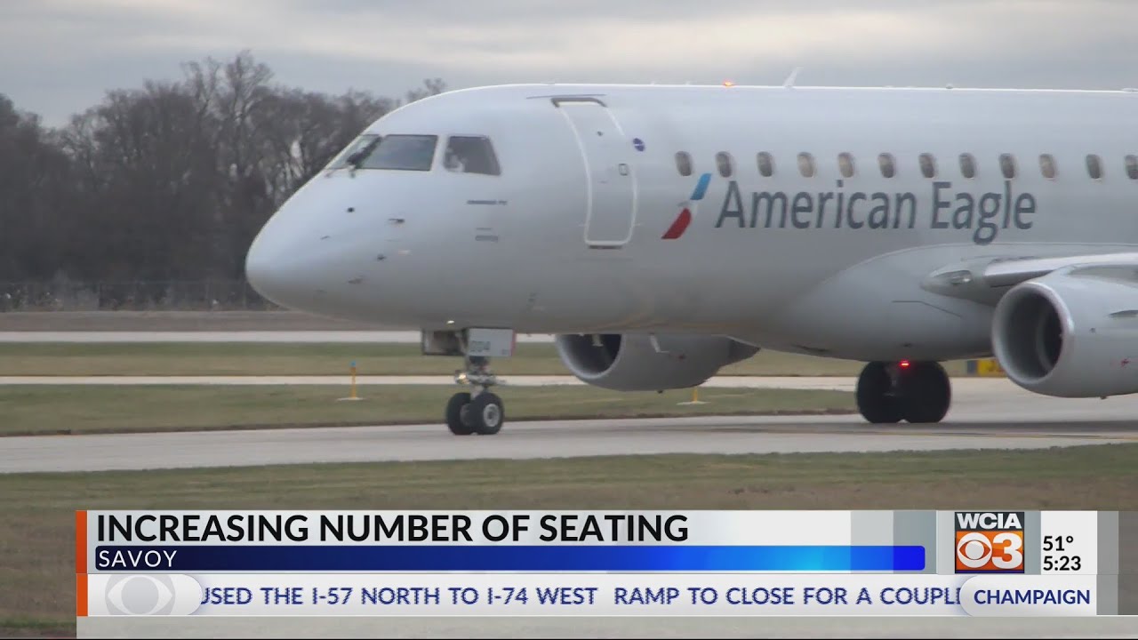 Increasing number of seats on flights