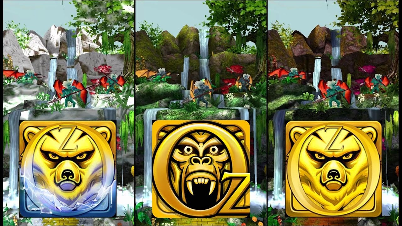 Temple Run Oz Vs Endless Temple Run Oz Vs Snow Temple Run Oz Gameplay (Android/iOS)