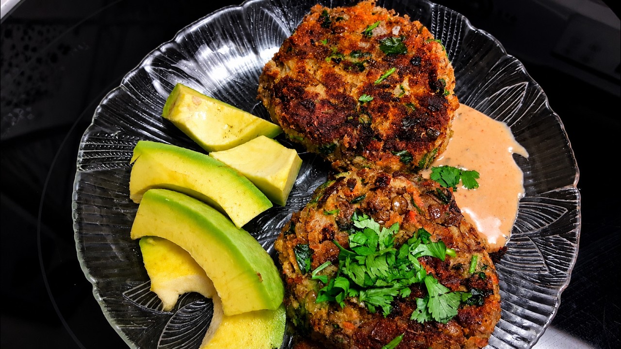 LENTIL PATTIES | HEALTHY TO THE MAX