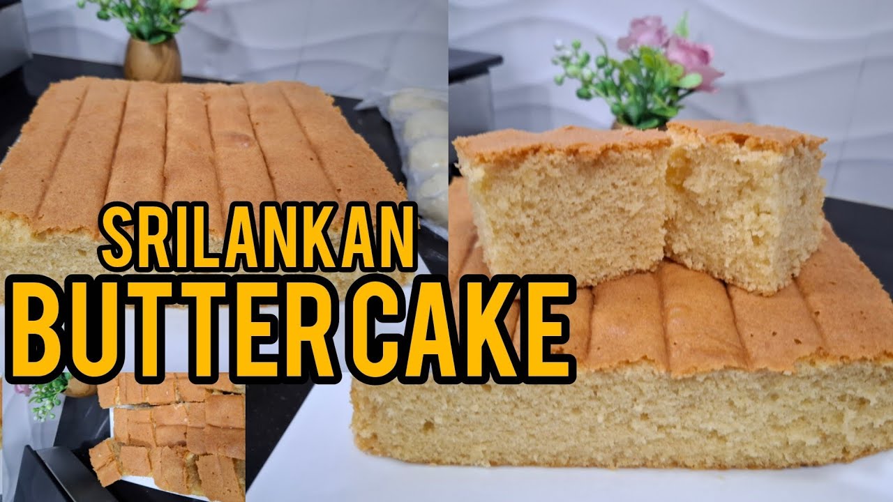 Sri Lankan style butter cake recipe 🎂🥳