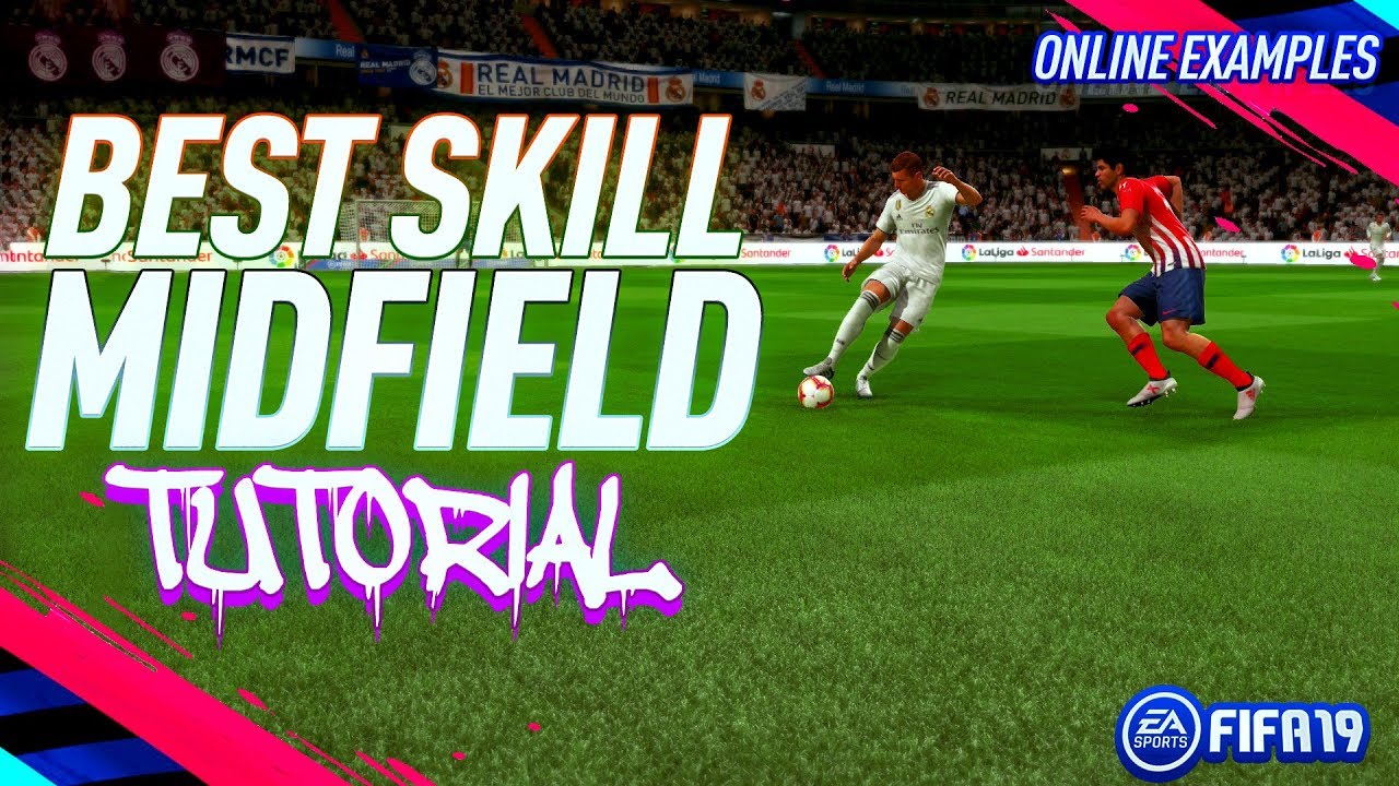 ЛУЧШИЙ финт для полузащитника в FIFA 19 - Урок по перекатыванию мяча - Дриблинг со сменой темпа