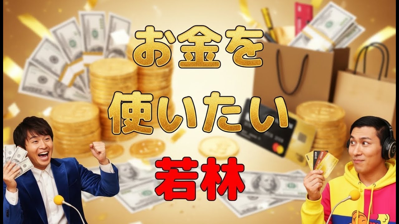 お金を使いたい若林