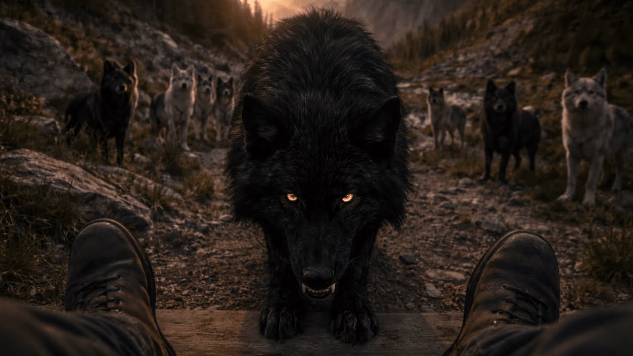 I Found a Wolf Pack STARVING in a Hidden Valley…