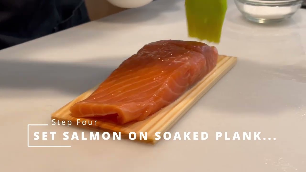 Planked Salmon - Bake in the Oven!