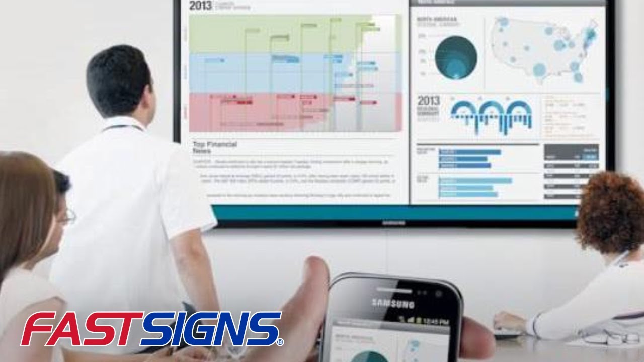 Get Attention with Digital Signage Displays and Content | FASTSIGNS&reg;